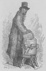 Der Eisverkäufer der Vororte